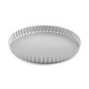 Mermaid Samuel Groves 1817 Fluted Flan Silver Anodised Loose Base