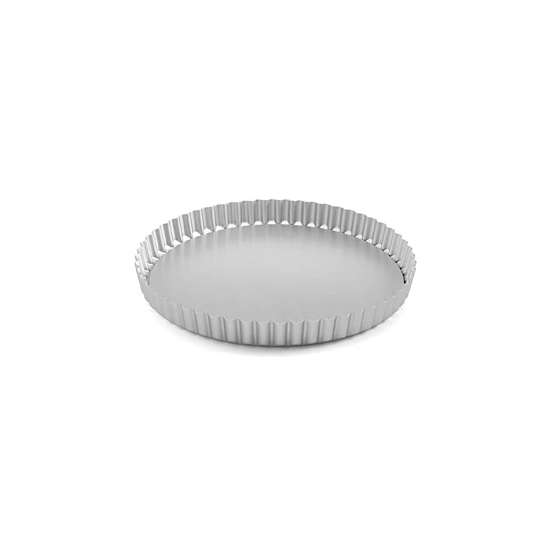 Mermaid Samuel Groves 1817 Fluted Flan Silver Anodised Loose Base