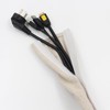 TKZWGA Fabric Cord Cover, 2 Pcs 6 Feet, Cable Sleeve,