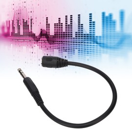 MIDI to 3.5mm Breakout Cable,6.35mm to 5 Pin DIN Female Cable,5 Pin DIN Female to 6.35mm Male Connector Jack Plug Wire Cord,Microphone Sound Output Sound Adapter Cable