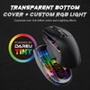 DAREU A955 Lightweight Wireless Gaming Mouse with RGB Charging Dock: