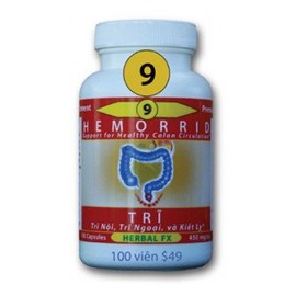 Toan Chan Hemorrid 9 - Tri 100 capsules
