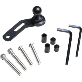 Sunstar Techmount 5-31001 5G Control Mount Metric/V-Twin Black