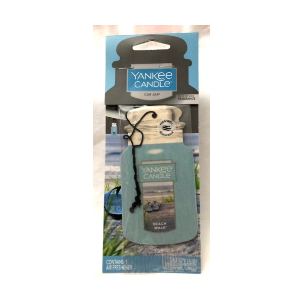Yankee Candle 1133671 Car Jar Single Paperboard, Beach Walk