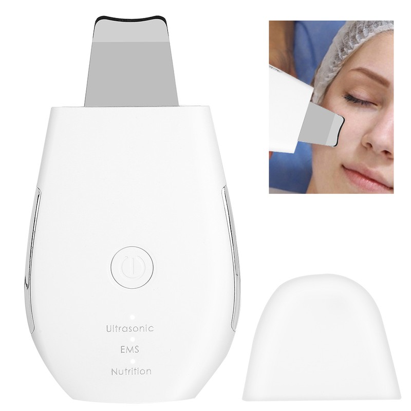 Household Ultrasonic Skin Scrubber EMS MicroCurrent Blackhead Removal Face Pore