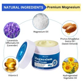 Crema Magnesio Corporal + Relajación Nocturna | 90 G Natural