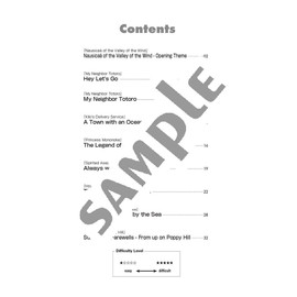 Studio Ghibli songs for Solo Guitar Vol.1/English Version: ギター・ソロ スタジオジブリ・ソングス Vol.1(英語版)