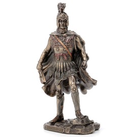 Veronese Design 9.75 Inch Alexander The Great Greek Roman Warrior Historical Antique Bronze Finish Statue Figurine Sculpture