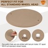 PATIKIL 4 Pack 14" Pottery Wheel Bats, 1/3" Thick Round