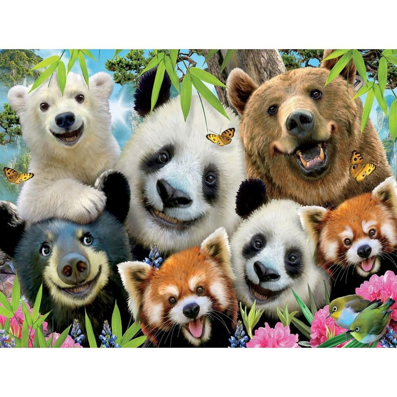 Ceaco - Selfies - Bear Essentials - 550 Piece Jigsaw