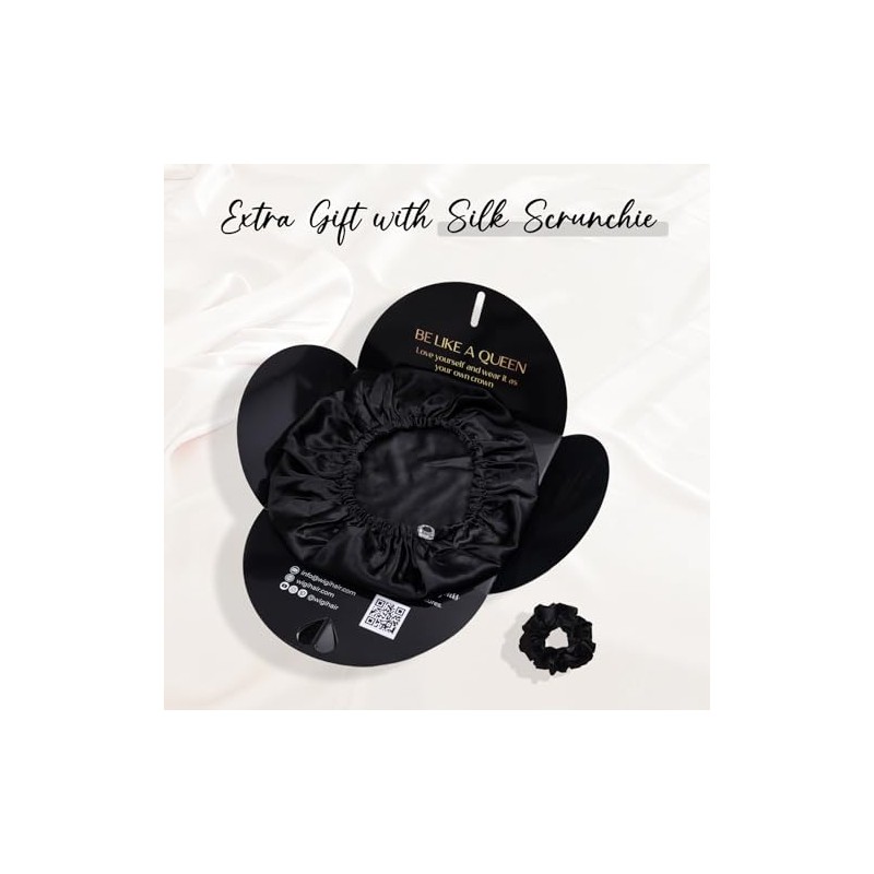 Wigi Gorro Seda 100 Morera Coletero Regalo Mujer Dormir Ducha