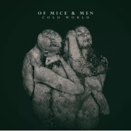 Of Mice And Men Cold World LP Silver White Split w/Black Splatter Vinyl