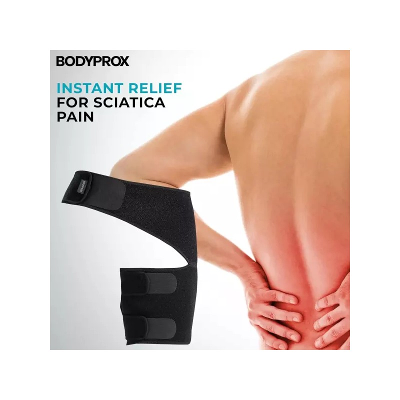 Bodyprox 바디프록스 사타구니 랩 고관절 햄스트링 허벅지 및 좌골 신경