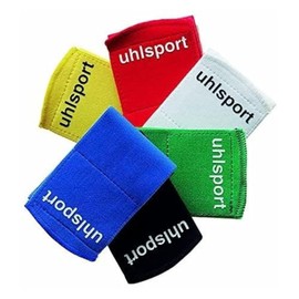 uhlsport Shin Guards Schützerhalter 3 Pairs, White, 6.5 cm, 1006963010001