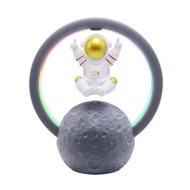 FAMKIT Floating Lamp, Magnetic Floating Bluetooth Speaker 360 Degree Floating and Rotating with 7 Colors Wireless Floating Tech Devices for Room Decoration 3009698-AM97-120533-FBT