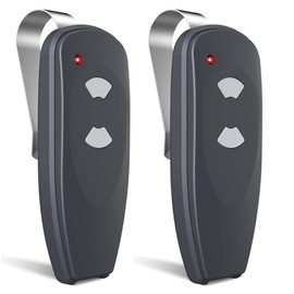 Upgrade M3-2312 Garage Remote, compatible with Marantec 315MHz remote, 2-button digital 382 garage door opener remote, fits for M4500, M4700, M4500e, Synergy 260/270 garage door openers, etc. (2 Pack)