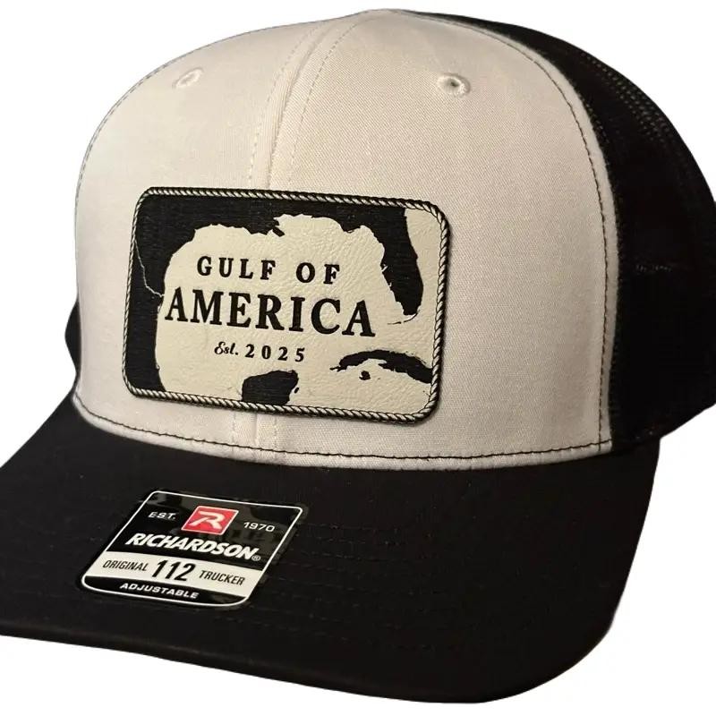 Gulf of America Patch on Richardson 112 SnapBack Cap -