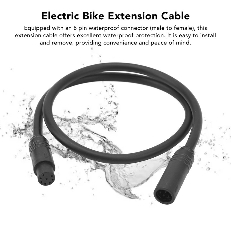 Electric Bike Extension Cable Male To Female 1T4 Main Line