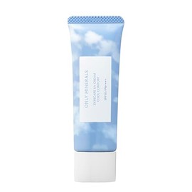 Only Mineral SPF50/PA++++ Skin Care UV Cream Cool Comfort EX01 Clear, 0.9 oz (25 g)