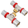 T-Piece PEX Press Fitting 20 x 1/2 Inch x 20