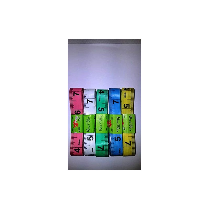 60 inches Double Scale Soft Body Measuring Ruler Tailor Tape