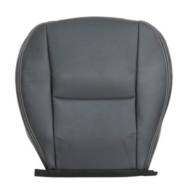 Priprilod Perforated Black Leather Passenger Side Bottom Replacement Seat Cover Fit for Subaru Forester 2014 2015 2016