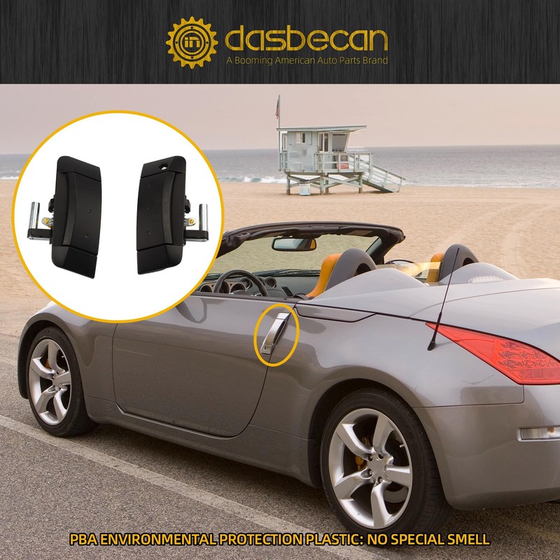 Dasbecan 1 Pair Left Driver and Right Passenger Side Exterior