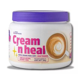 Cream'n Heal Crema Vegana Para Café Con Adaptógenos 300g