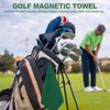 PATIKIL 20"x16" Microfiber Golf Towel, 3 Pack Tri-Fold Golf Towels