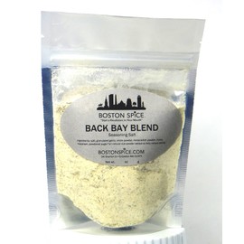 Boston Spice Back Bay Blend HANDMADE Seasoning Seasoned Salt for Eggs Vegetables Popcorn Poultry French Fries Potatoes Pork Beef Seafood Steak All Foods 1/4 Cup Spice wt 1.7oz/48g