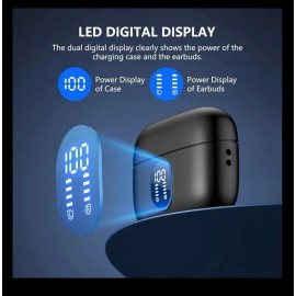 Iwnuer Wireless Earbuds, New Bluetooth 5.4 in ear 3D Stereo, 42Hr