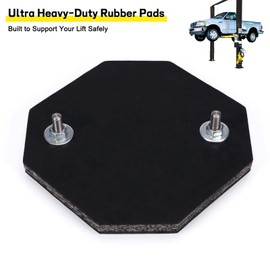 Atesilor Ultra Heavy Duty Auto Lift Arm Pads, Replacement Car Lift Pads Compatible with Forward, Gemini, Eagle, Worth, American, Grand, Tuxedo TP11KACD (Set of 4)