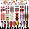 12 Sheets Halloween & Christmas Full Nail Wraps Stickers, Nail