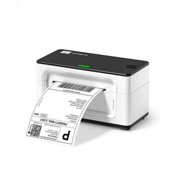 MUNBYN Shipping Label Printer P941, 4x6 Label Printer for Shipping Packages, USB Thermal Printer for Shipping Labels Home Small Businesses, Compatible with macOS, ChromeOS, Windows (Not Bluetooth)