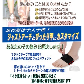 Arch Support [Perfect for Any Foot Foot Massage Plantar Fasciitis] Arch Insole, Plantar Fasciitis Supporter, Plantar Supporter, Flat Foot Support, Foot Massage, Blue Bamboo Steps, Foot Pressure Point