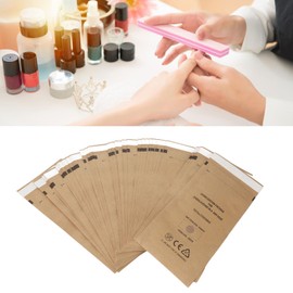 Sterilization Pouches, Sterilizer for Nail Tools, Self Seal Sterilization Pouches, 100Pcs Nail Products Self Sealing Pouch Disposable Nail Art Tools Cleansing Bag for Clinic Salon