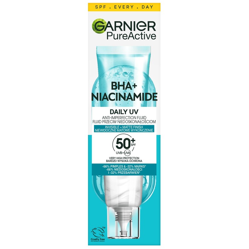 Garnier Pure Active BHA + Niacinamide Fluid Against Imperfections with