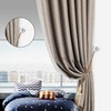 INBOLM 2pack Tie Back Hooks For Curtains Silver Curtain Tie