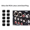 uxcell Silicone RCA Female Connector Anti Dust Plug, 8mm Dust
