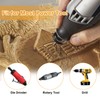 SUNJOYCO 6PCS Wood Carving Drill Bits Set for Rotary Tool,