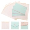 DOITOOL 5 Sets Decorative Letter Writing Paper Set of Floral