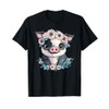 Adorable Piglet With Flower Crown Cutie T-Shirt