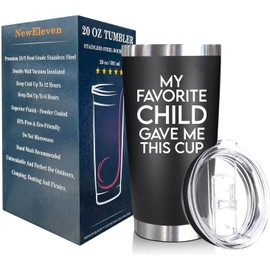 Christmas Gifts For Dad - Birthday Gifts For Dad From Daughter - Husband Gifts - Unique Birthday Present Ideas For Father, Husband, New Dad, Bonus Dad From Daughter - 20 Oz Tumbler