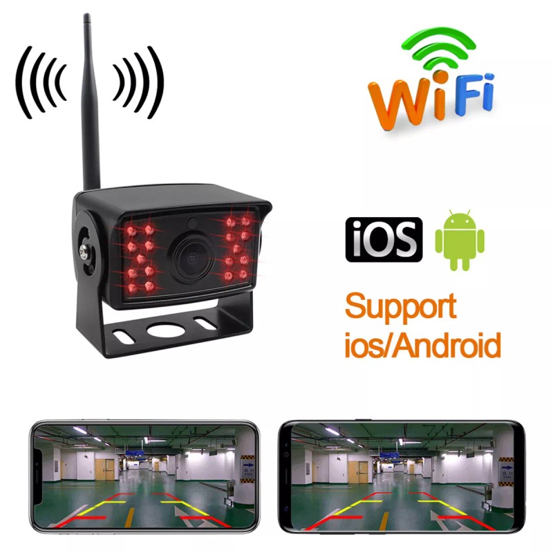 iPoster WiFi Wireless Car Truck RV Trailer Rear View Backup