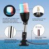 CLGMarine LED Tri-Color Navigation Light,Bimini Top Red-Green-White Combination Boat Bow