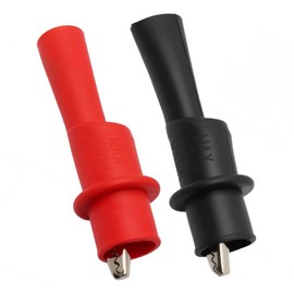 AC175 Multimeter Alligator Clips Insulated Alligator Clips Compatible with Fluke TL71 Premium Test Lead Set TL75 Hard Point Test Lead Set TL175 TwistGuard Test Leads TP175 Test Probes