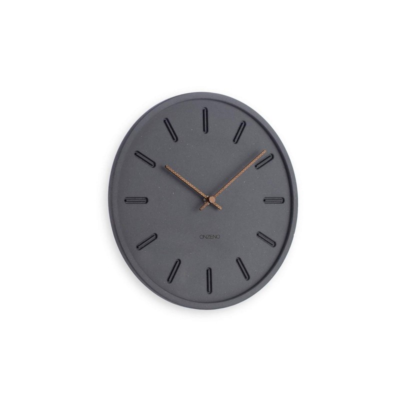 ONZENO Design Wall Clock 'The Swift' without Ticking Noises