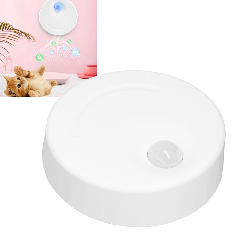 Negative Ion Cat Litter Deodorizer White Intelligent Odor Remover for