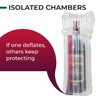 IDL Packaging Inflated Wine Bags for Travel, Pack of 3