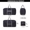 REDCAMP Foldable Travel Bag, 100L Extra Large Sports Bag, Packable